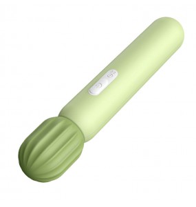 CHUCHEN - Cactus Vibrator AV Wand (Chargeable - Green)